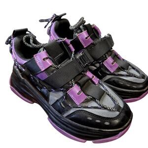 Astro Punk 7.5  Platform Lilac  Women's Tennis Shoes Athletic Sneakers 7 1/2